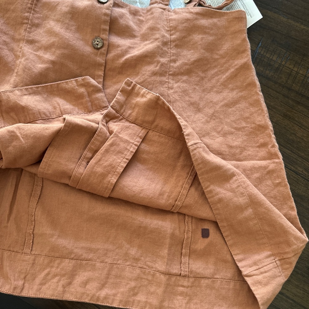 Free People suspender skirt